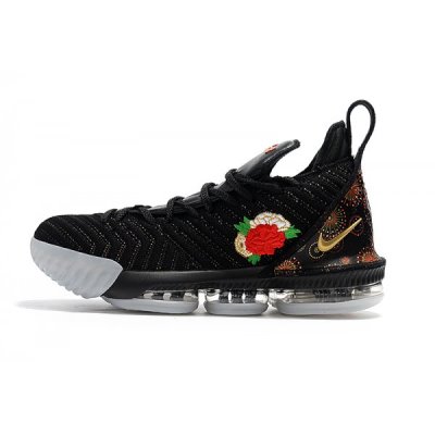 Nike Erkek Lebron 16 Siyah / Kırmızı Basketbol Ayakkabısı Türkiye - YCQDWK7J